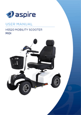 Aspire HS520 Mobility Scooter User Manual