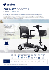 Aspire Supalite Boot Scooter Flyer